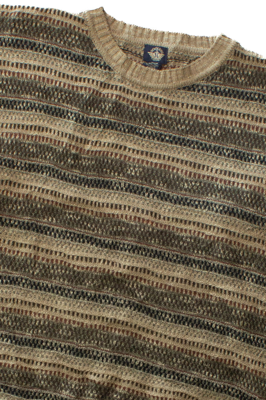 Vintage Dockers Striped Sweater (1990s) – Ragstock