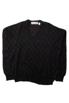 Vintage John Ashford Black Diamonds Sweater (1980s)