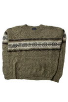 Vintage Basic Editions Green Fair Isle Sweater (2000s)