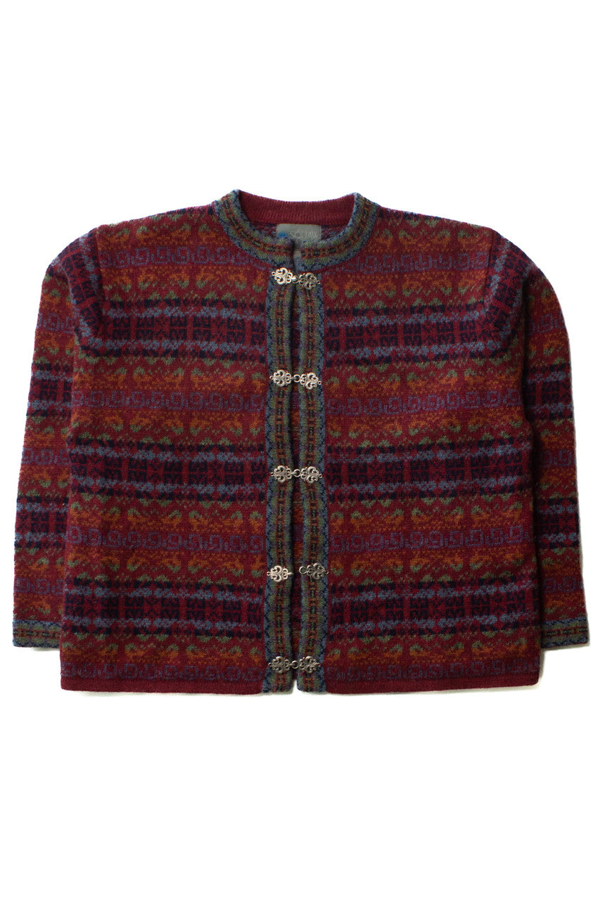 Vintage Squaw Valley Wool Clasp Sweater (1990s)