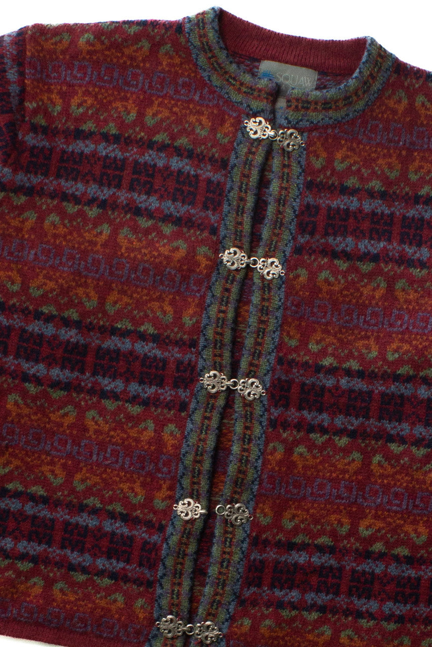Vintage Squaw Valley Wool Clasp Sweater (1990s)