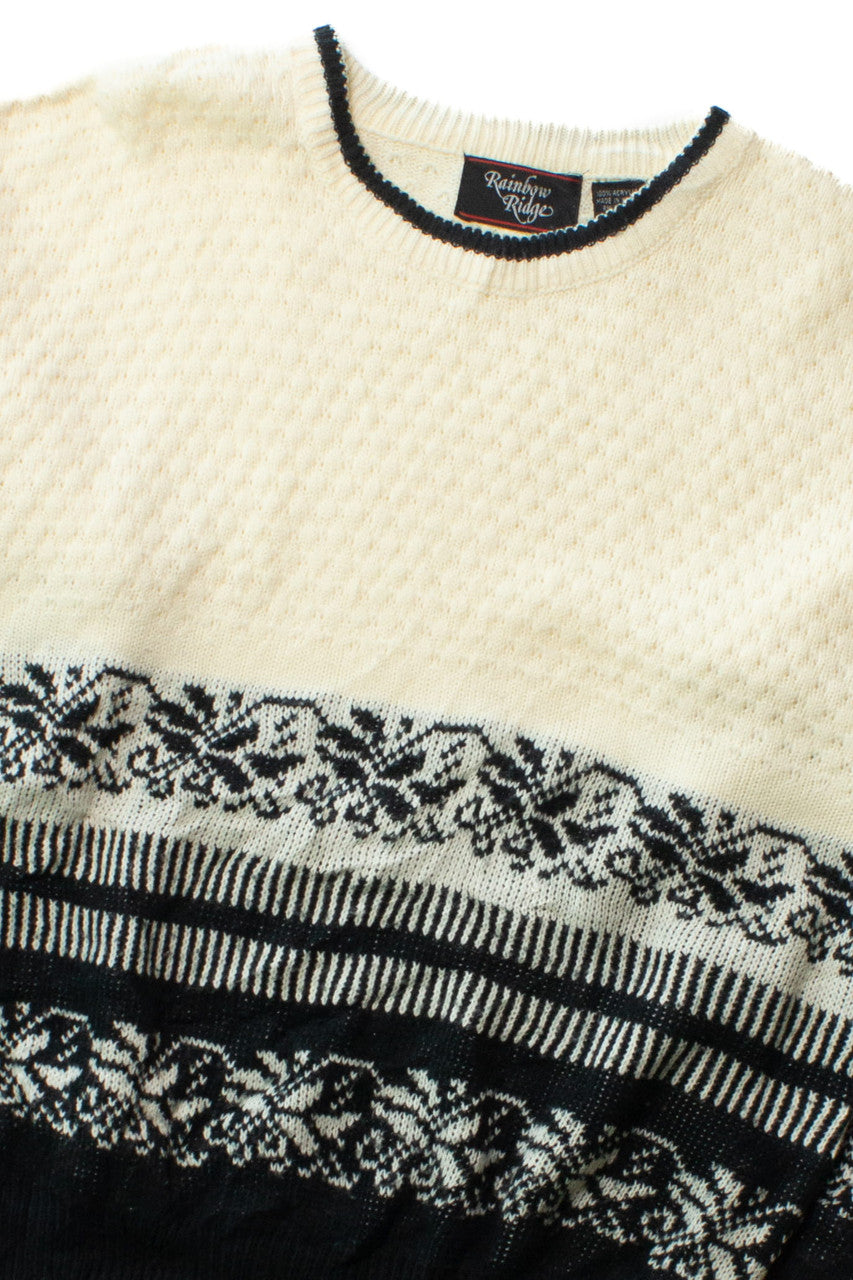 Vintage Rainbow Ridge Fair Isle Sweater (1990s)
