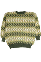 Vintage Green Dzongri Wool Sweater