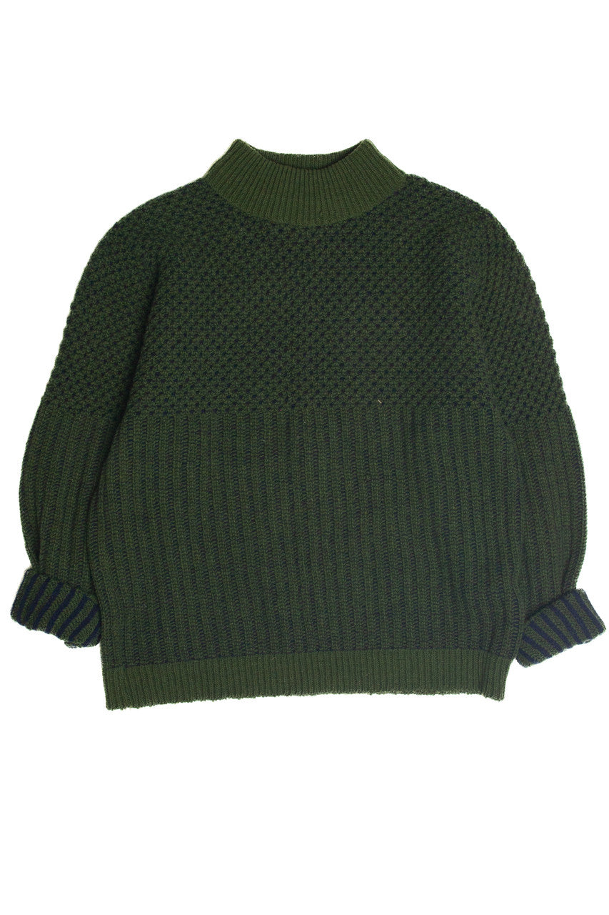 Vintage Green Sweater 381