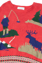 Vintage Hunting & Fishing Robert Scott Ltd. Knit Sweater