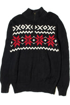 Chaps Quarter Zip Sweater