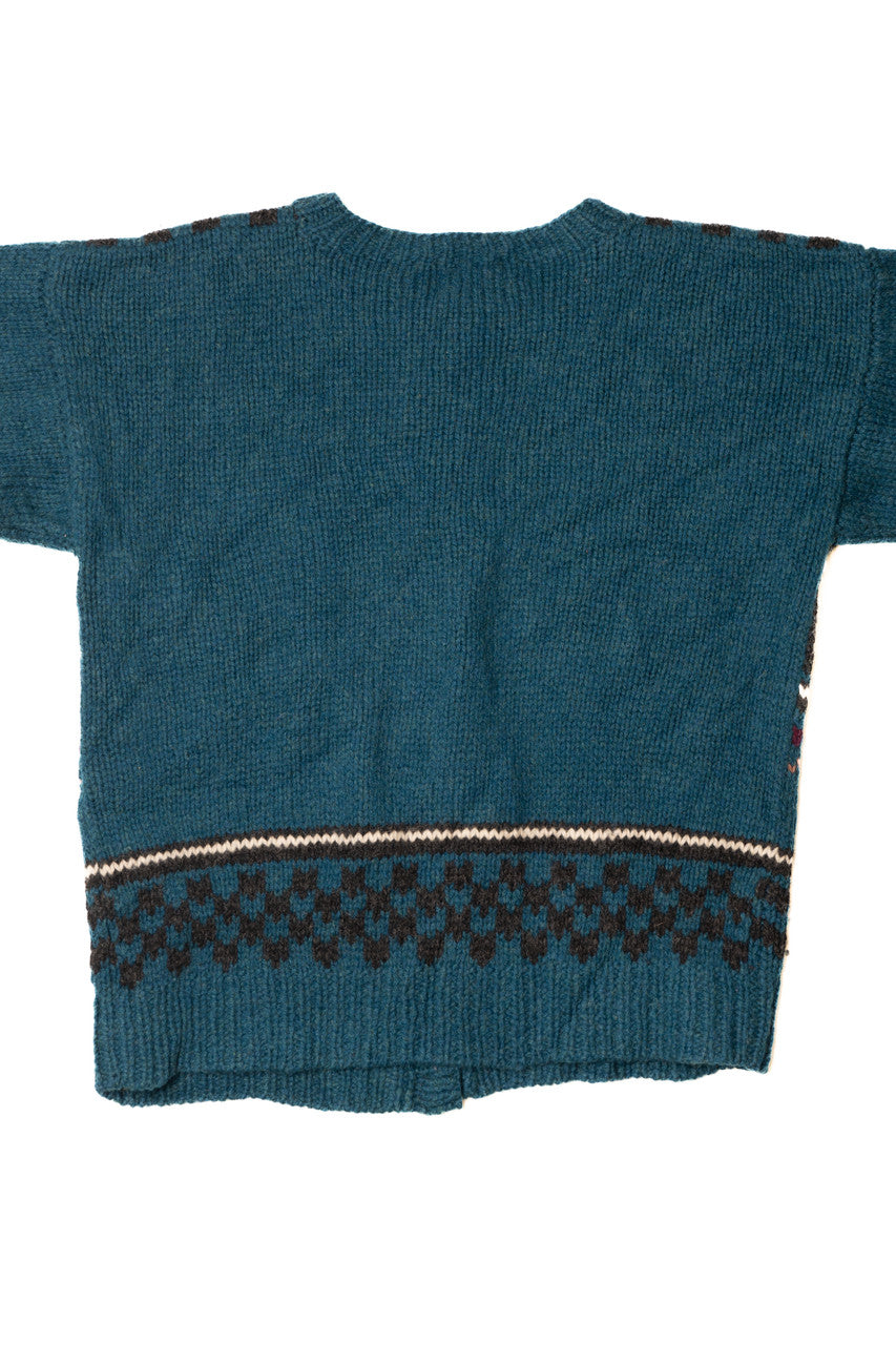 Vintage Flock Of Sheep Woolrich Sweater