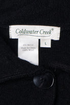 Vintage Squiggle Embroidered Coldwater Creek Cardigan Sweater