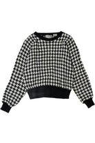 Vintage Houndstooth La Plume Sweater