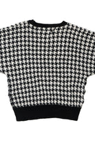 Vintage Houndstooth La Plume Sweater