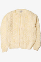 Vintage Ivory Open Knit Sweater