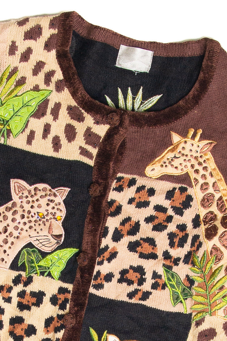 Vintage Berek Wildlife Sweater Berek Sweater