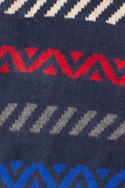 Vintage Woodward Shop Chevron Stripe Wool Sweater