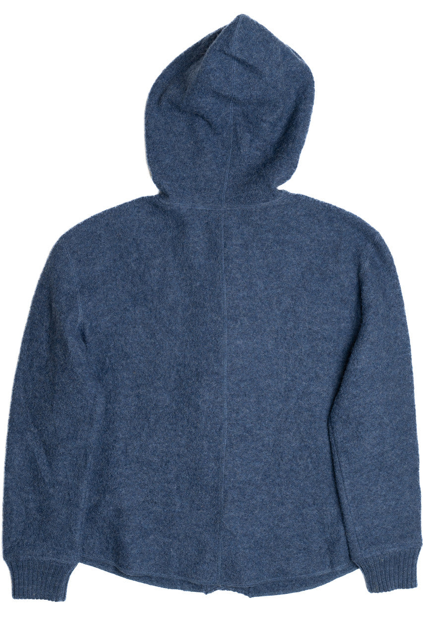 Lily Stanhope Hooded Cardigan Wool Sweater