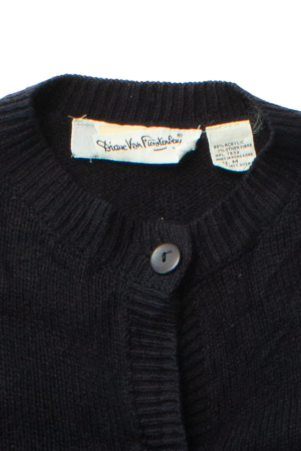Vintage Diane von Furstenberg Clown Cardigan (1990s)
