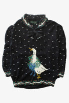 Vintage Cullinane Goose Bow Sweater (1990s)