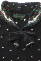 Vintage Cullinane Goose Bow Sweater (1990s)