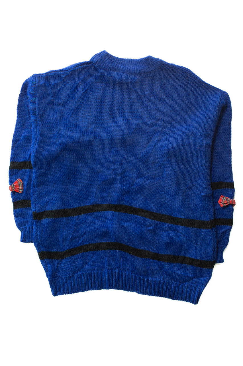 Vintage Terrier & Bows Sweater (1990s)