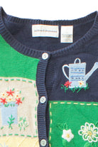 Vintage Gardening Cardigan Sweater (2000s)