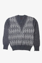 Vintage  Rinaldi Maglierie Gray Argyle Sweater