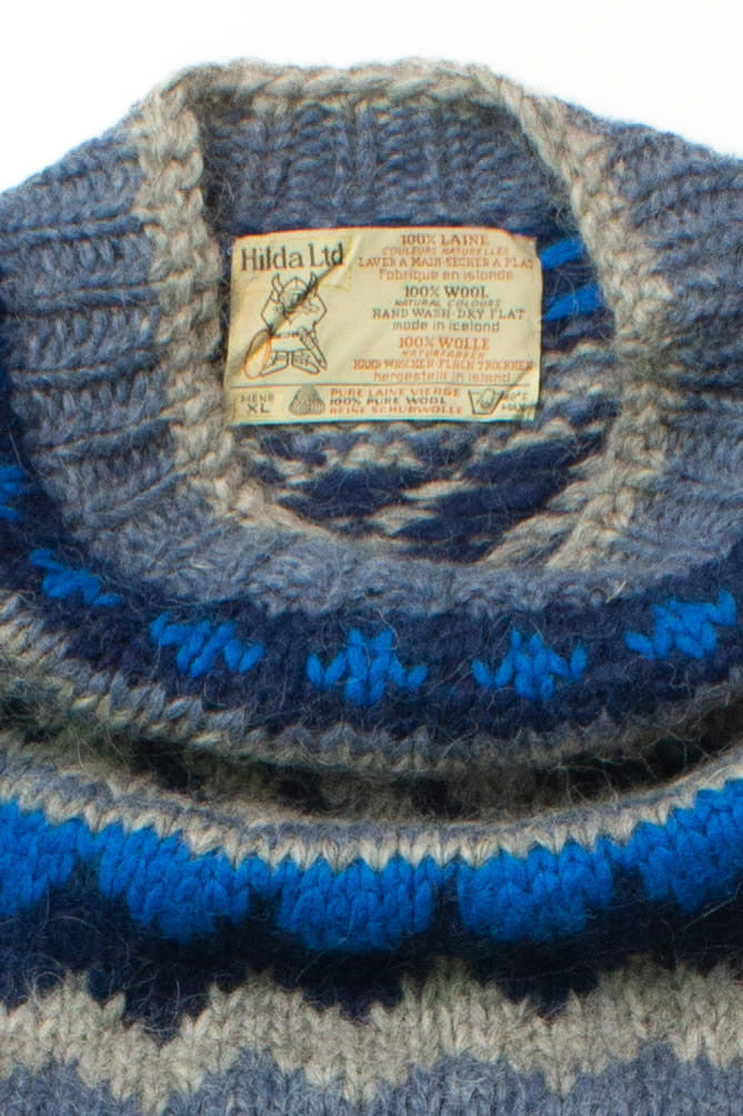 Vintage Hilda Ltd. Icelandic Wool Sweater (1980s)