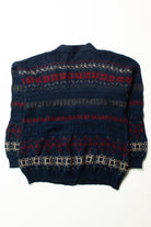 Vintage Navy Blue Cardigan (1990s)