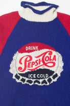 Vintage Trademarks "Drink Pepsi-Cola Ice Cold" Sweater (1990s)