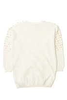 Vintage  Victoria Harbour Gold Bead Adorned Sweater