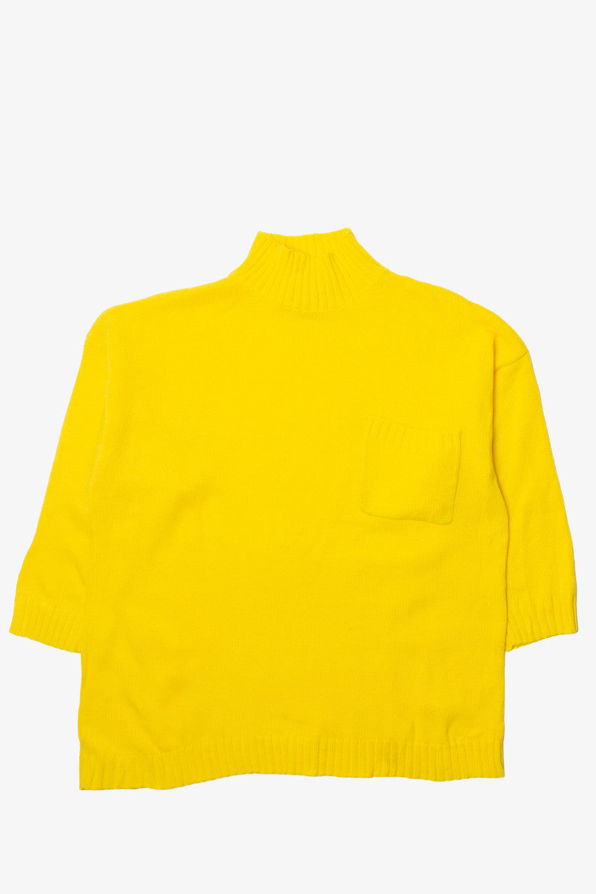 Vintage  Cherry Sticks Ltd Yellow Turtleneck Sweater