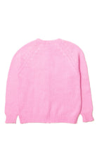 Vintage  Classic Casuals Pink Cable Knit Sweater