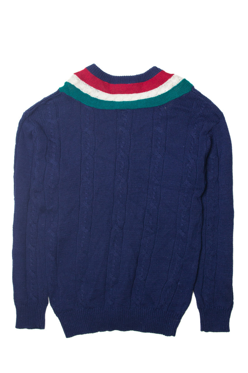 Vintage  Weekend Cable Knit Sweater