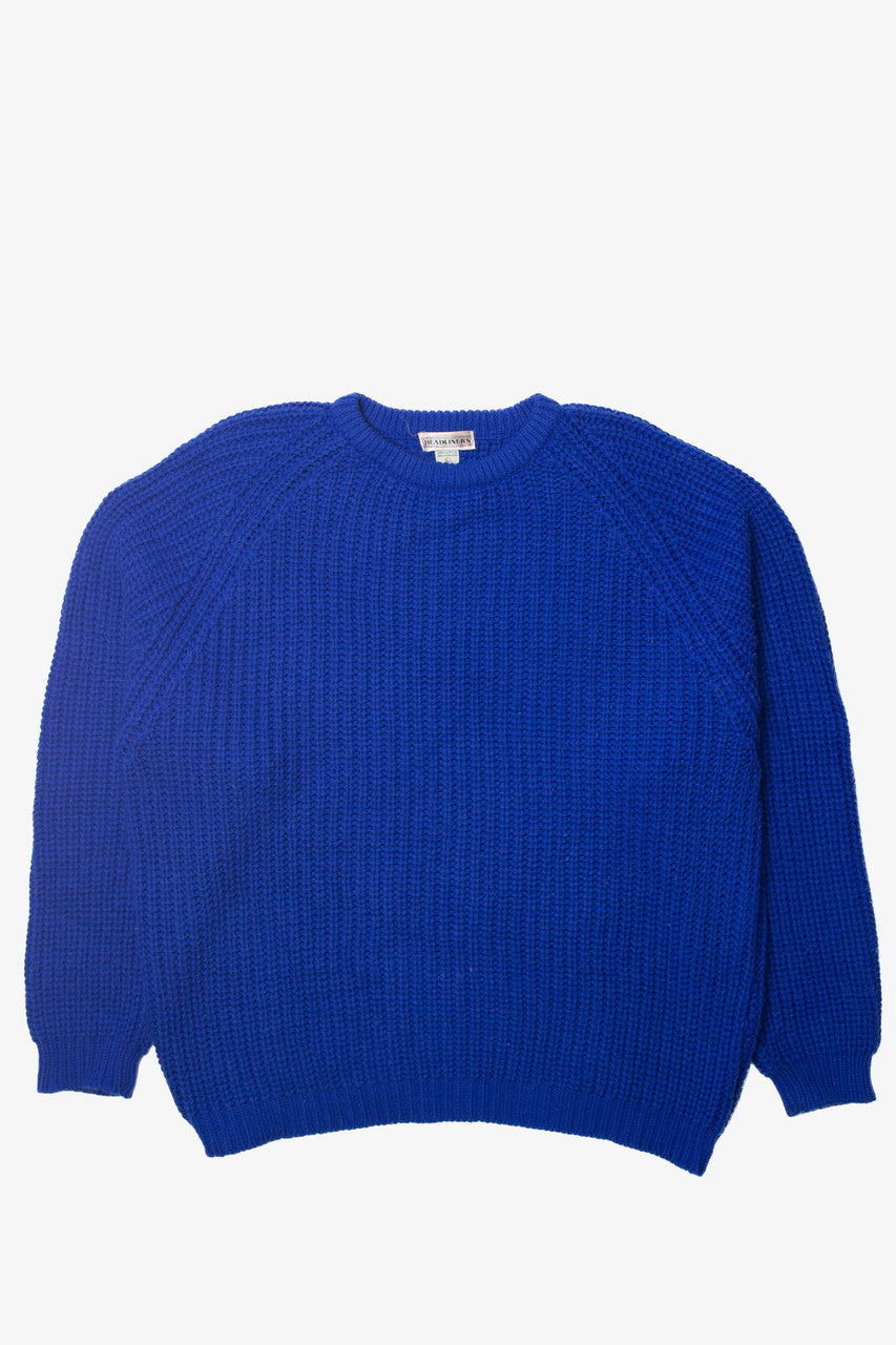 Vintage  Headliners Blue Sweater