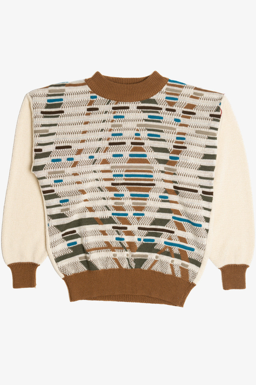 Vintage First Class Graphic Knit Sweater (1970s) – Ragstock