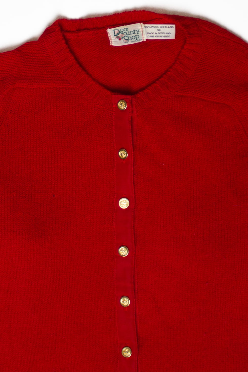 Vintage Red Door County Cardigan Sweater (1980s)