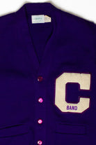 Vintage C Band Cardigan Sweater (1970s)