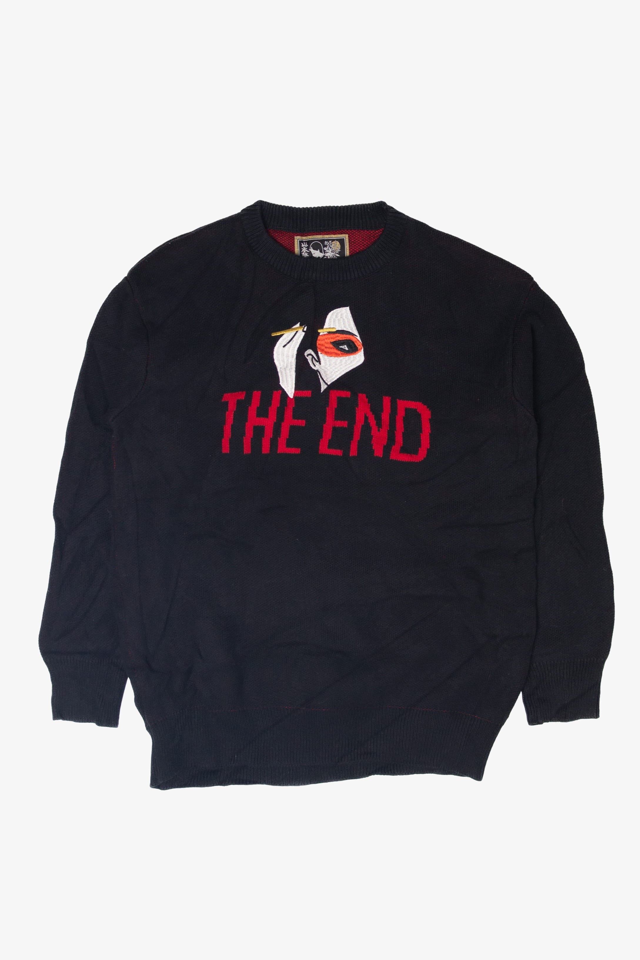 Recycled "The End" Sweater