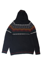 Llama Pattern Hooded Sweater (2010s)