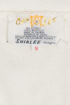 Vintage Tennis "Love" Embroidered Shirlee Designs Cyn Les Cardigan Sweater (1960s)