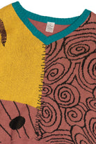 Nightmare Before Christmas Sally V-Neck Crop Sweater (2010s)