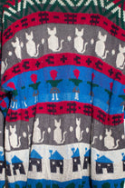 Vintage House Cats Sweater (1980s)