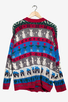 Vintage House Cats Sweater (1980s)