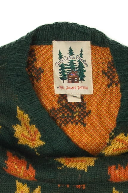 Vintage Autumn Leaves Sweater (1990s)