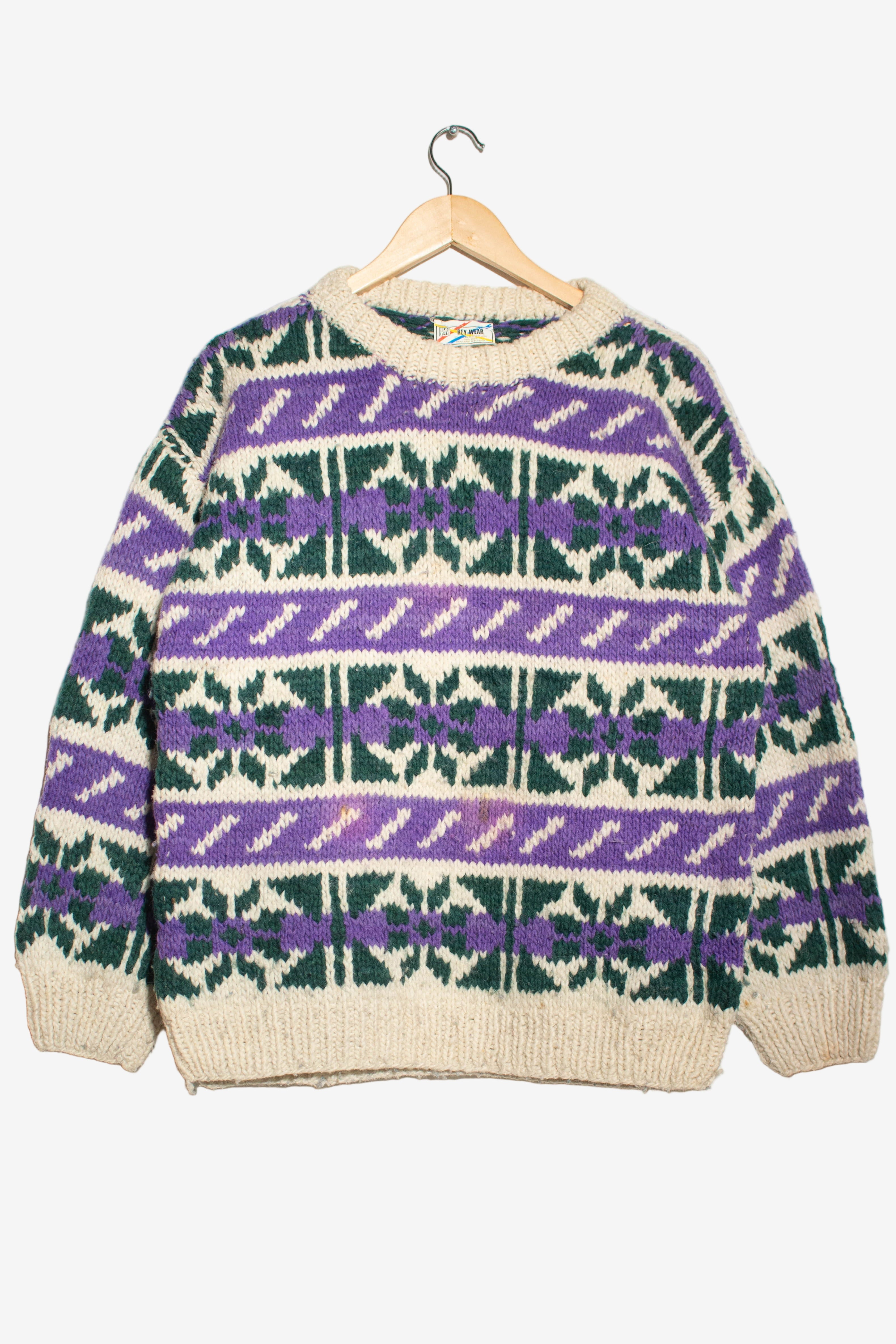 Vintage Rey Wear Sweater (1980s)