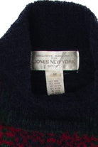 Vintage Jones New York Plaid Sweater (1990s)