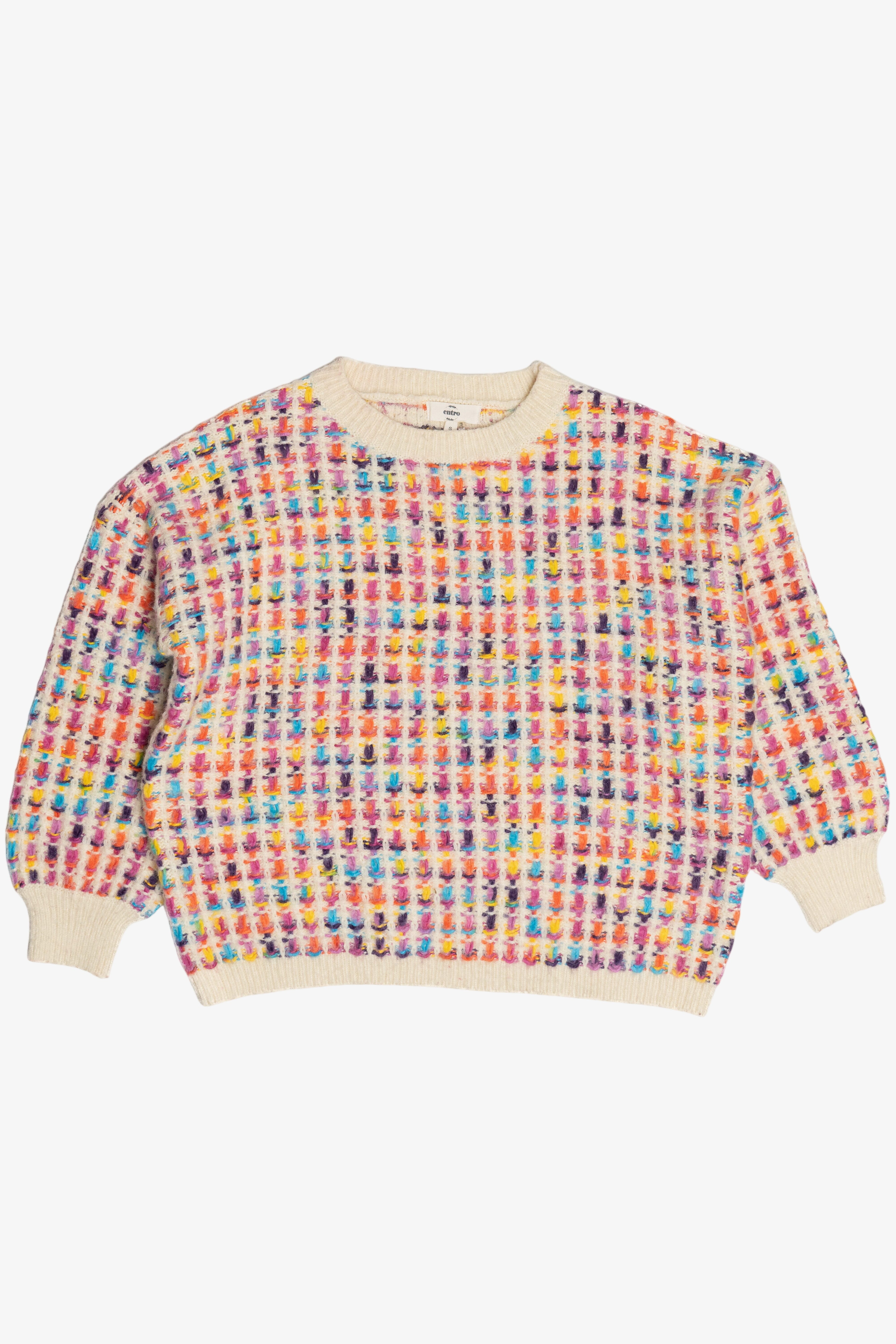 Recycled Entro Funfetti Knit Sweater (2020s)