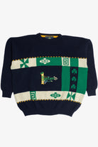 Vintage "Ireland" Embroidered Blarney Castle Designs Sweater (2000s)