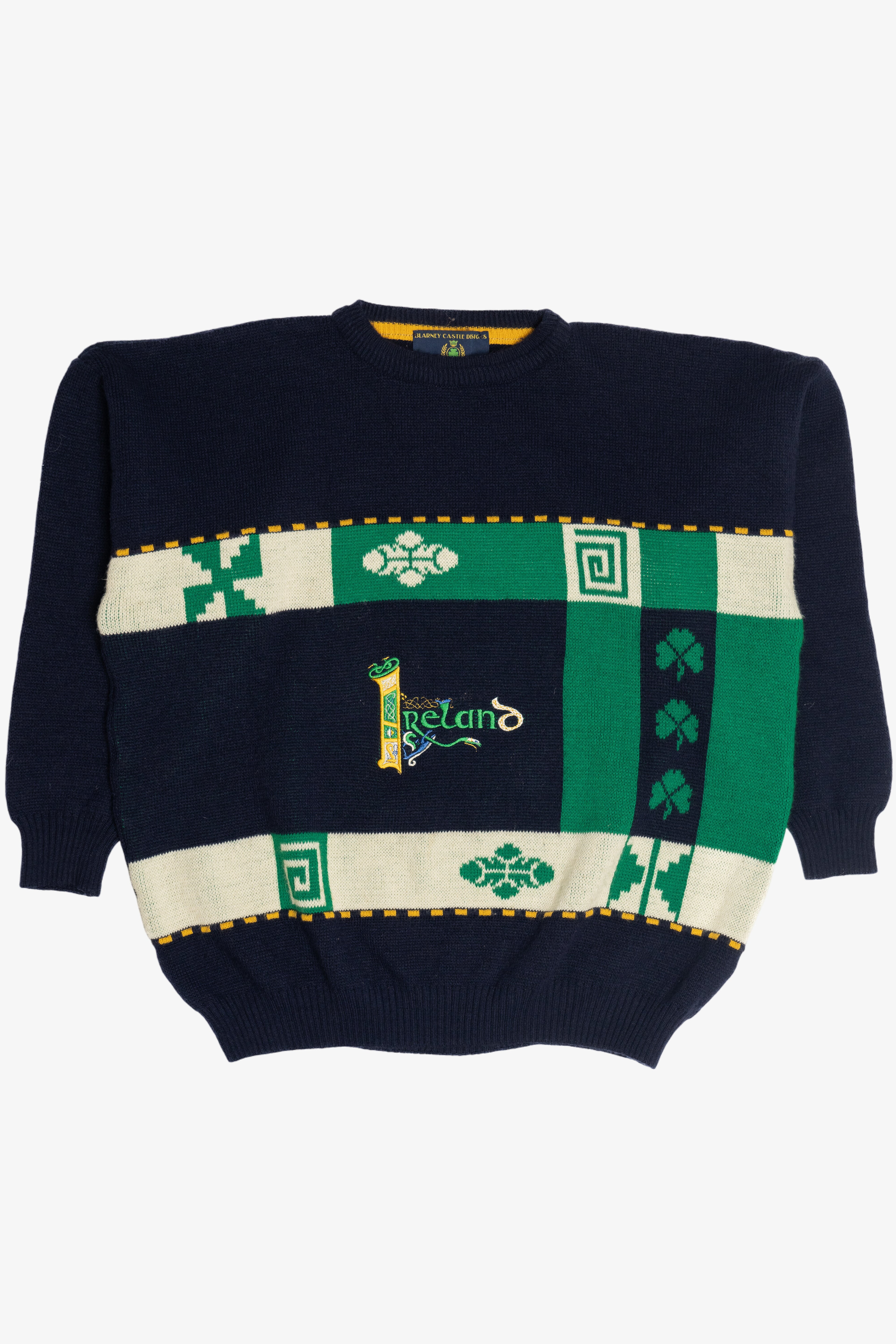 Vintage "Ireland" Embroidered Blarney Castle Designs Sweater (2000s)