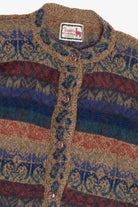 The Alpaca Connection Handmade Cardigan Sweater (2010s)
