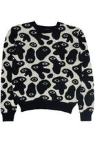 Amoeba Brushed Knit Sweater