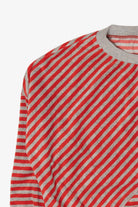 Striped Velour Easel Sweater (2010s)